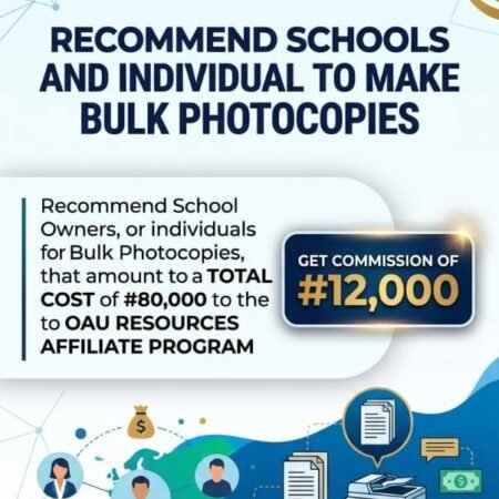 Bulk Photocopy Referral Opportunity — ₦80K Project