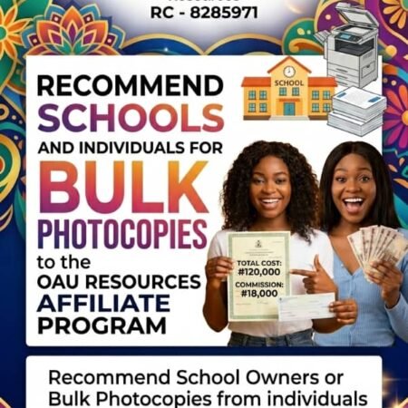 Bulk Photocopy Referral Opportunity — ₦160K Project